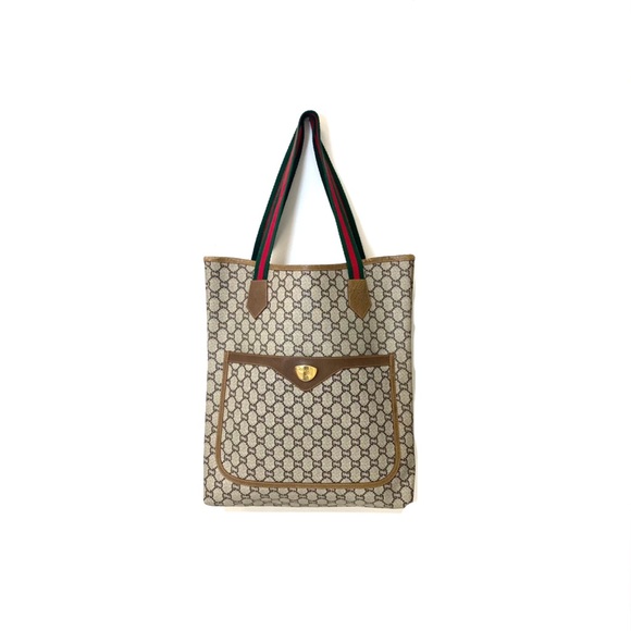 GUCCI PLUS Monogram ToTe Bag - Picture 2 of 9